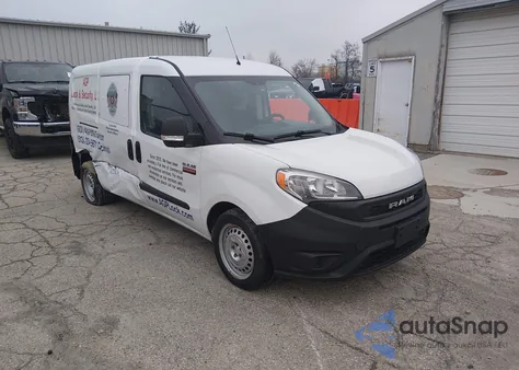 2019 Ram Promaster City Wagon from USA, damaged, VIN ZFBHRFAB7K6M17887